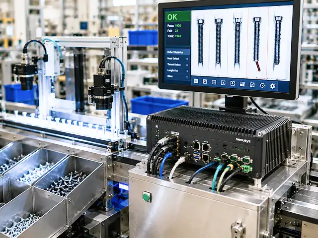 Fastener Sorting With Edge Vision