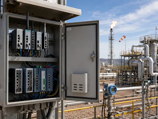 Layered Oil & Gas IoT Gateway Architecture