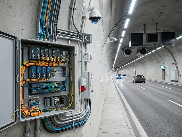 Tunnel Safety Network Enclosure