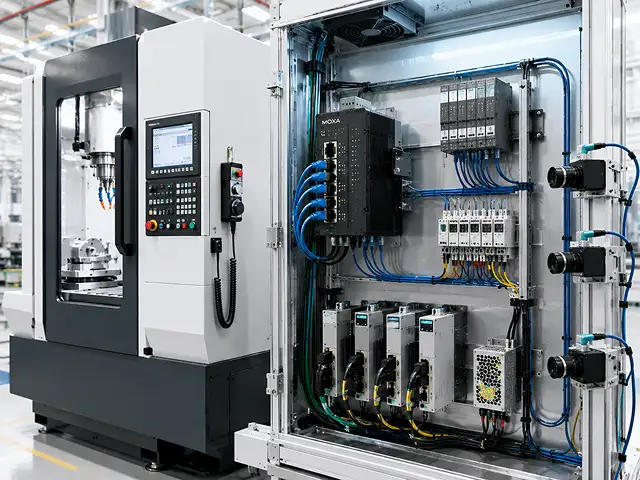 CNC Machine Applications on One Wire