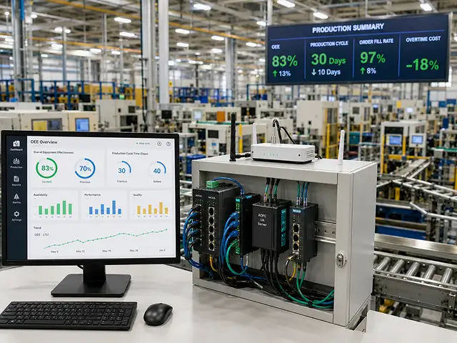 OEE Recovery Through IIoT Visibility