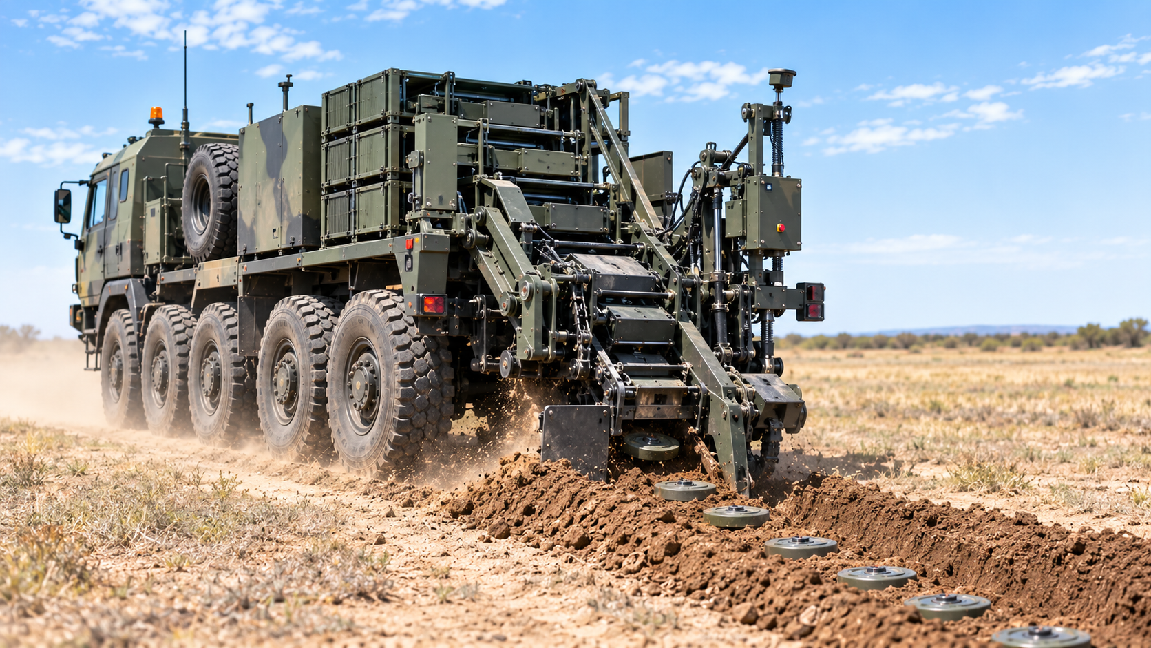 Automated Anti-Tank Mine Laying System