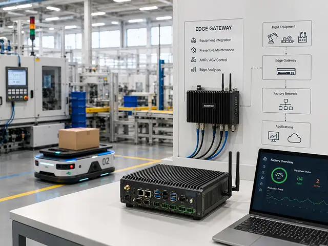 Scalable Edge Gateway for Smart Factories