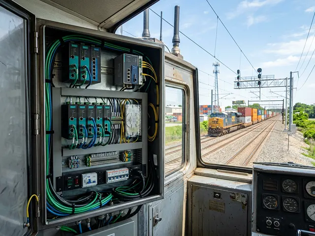 Ethernet-Connected Freight Trains